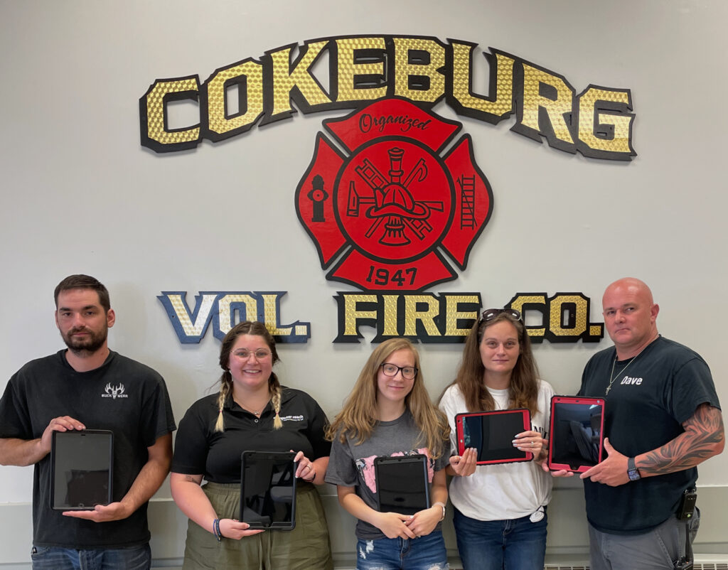 Washington Digital Navigator Project's assistance to the Cokeburg Volunteer Fire Department